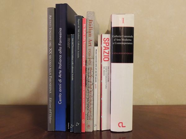 Undici libri sull'arte del XX secolo  - Asta La Biblioteca d'arte di Laura Tansini - Maison Bibelot - Casa d'Aste Firenze - Milano