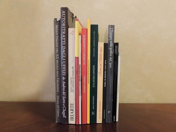 Tredici libri d'arte  - Asta La Biblioteca d'arte di Laura Tansini - Maison Bibelot - Casa d'Aste Firenze - Milano