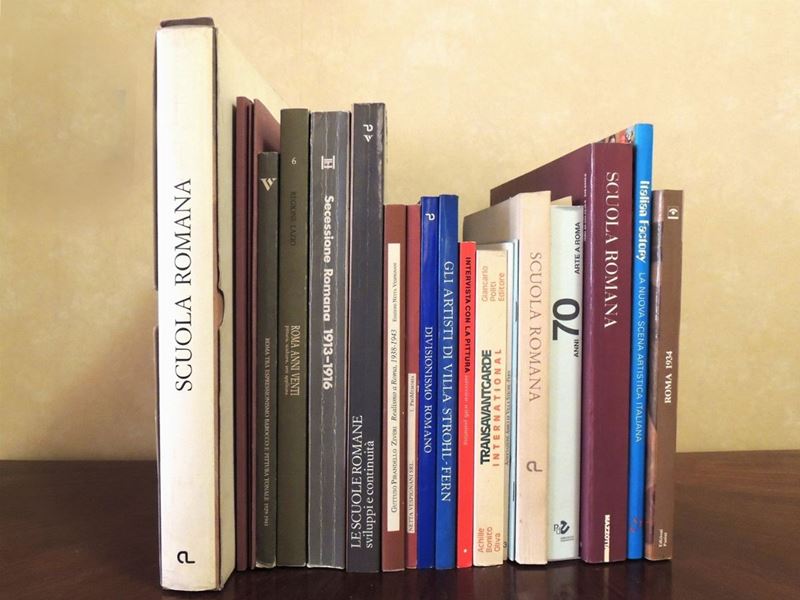 Sedici Libri sui Movimenti Artistici a Roma nel XX Secolo