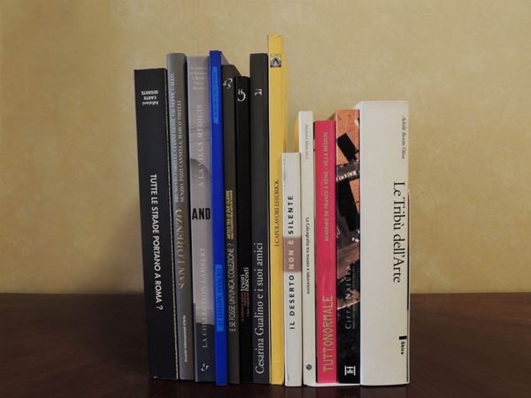Tredici libri sull'arte del XX secolo a Roma  - Asta La Biblioteca d'arte di Laura Tansini - Maison Bibelot - Casa d'Aste Firenze - Milano