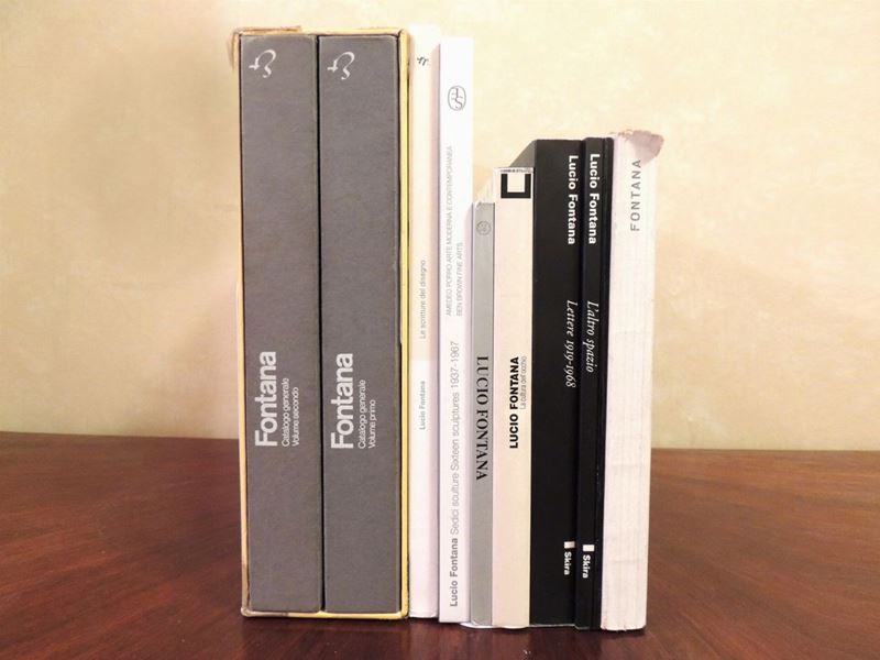 Nove Libri D'arte su Lucio Fontana