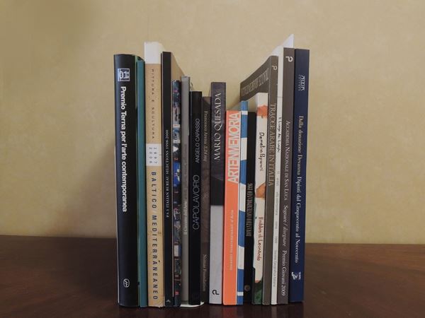 Diciassette libri di arte moderna e contemporanea