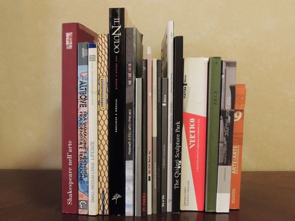Eighteen Contemporary Art Books  - Auction Laura Tansini's Art Library - Maison Bibelot - Casa d'Aste Firenze - Milano