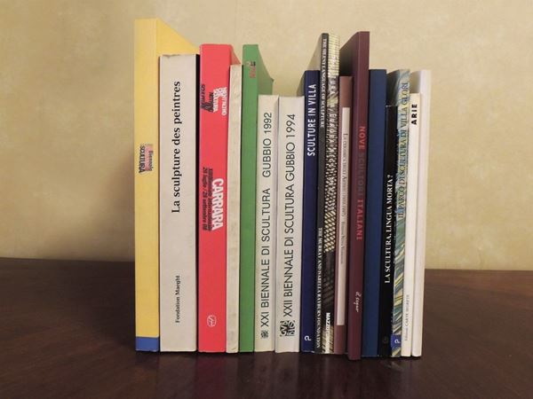 Diciassette libri sulla scultura  - Asta La Biblioteca d'arte di Laura Tansini - Maison Bibelot - Casa d'Aste Firenze - Milano