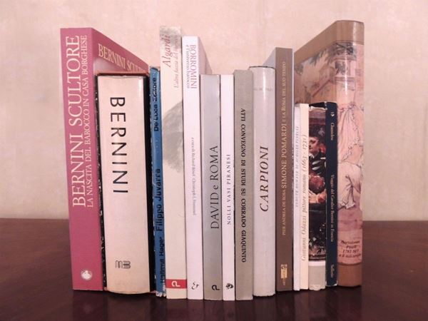 Quindici libri sull'arte dal XVII al XIX secolo  - Asta La Biblioteca d'arte di Laura Tansini - Maison Bibelot - Casa d'Aste Firenze - Milano