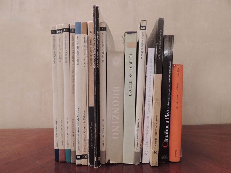 Diciassette Libri Sull'arte dal Medioevo al Rinascimento