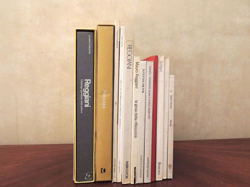 Dodici Libri su Artisti del Novecento: Mauro Reggiani, Gualtiero Nativi, Guido Strazza e Altri