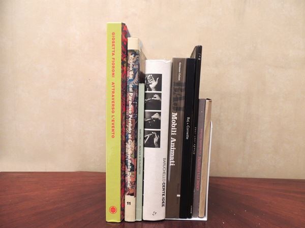 Eight Art Books: Giosetta Fioroni, Enrico Baj, Gianfranco Baruchello and Others  - Auction Laura Tansini's Art Library - Maison Bibelot - Casa d'Aste Firenze - Milano