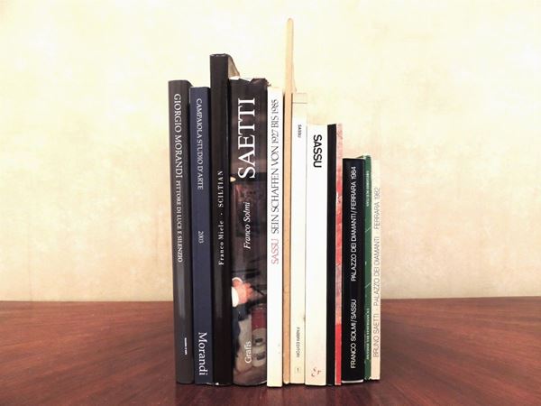 Thirteen Art Books: Morandi, Sciltian, Saetti, Sassu, Carrà