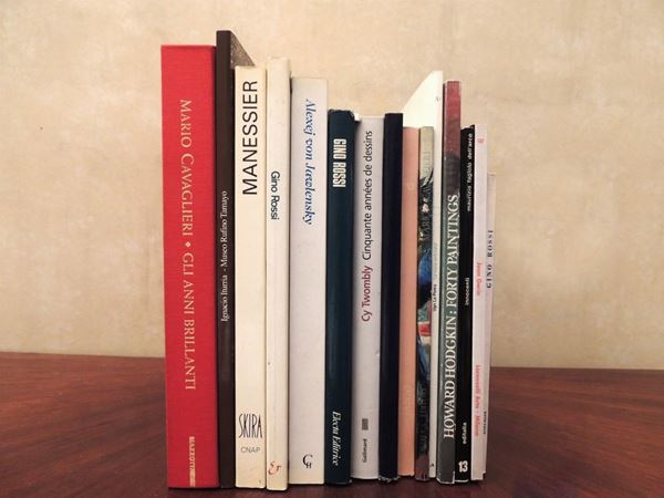 Quindici libri di arte moderna e contemporanea  - Asta La Biblioteca d'arte di Laura Tansini - Maison Bibelot - Casa d'Aste Firenze - Milano