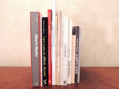 Tredici Libri su Artisti del Novecento: Martini, Caruso, Mattioli, Bueno, Sughi e Altri
