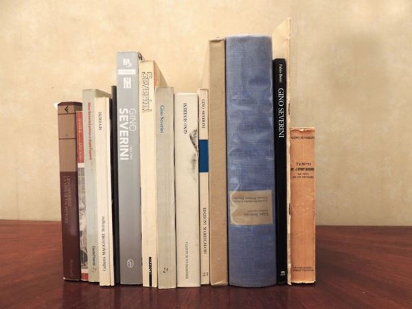 Tredici libri d'arte su Gino Severini  - Asta La Biblioteca d'arte di Laura Tansini - Maison Bibelot - Casa d'Aste Firenze - Milano
