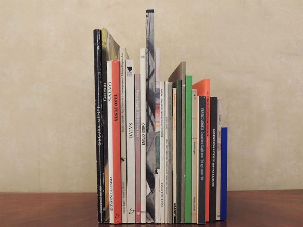 Twenty-three Books on Twentieth Century Artists: Salvo, Tano Festa, Isgrò and Others