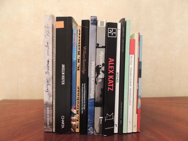 Fifteen Art Books on Contemporary Artists: Kiefer, Katz and Others  - Auction Laura Tansini's Art Library - Maison Bibelot - Casa d'Aste Firenze - Milano