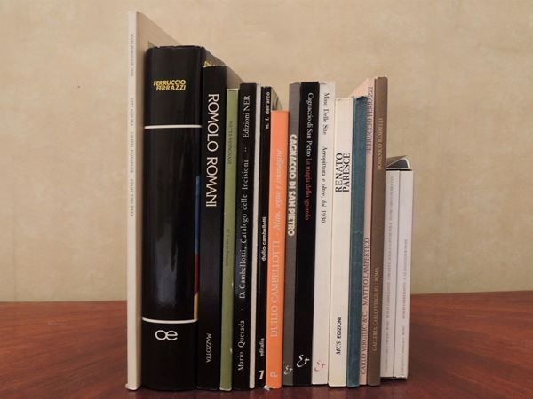 Seventeen Books on Twentieth Century Artists: Ferrazzi, Cambellotti, and Others  - Auction Laura Tansini's Art Library - Maison Bibelot - Casa d'Aste Firenze - Milano