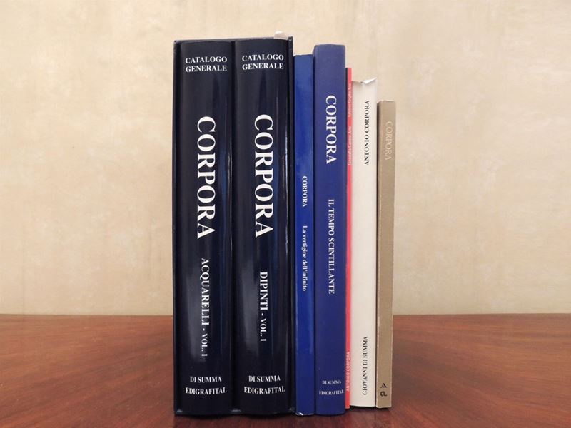 Sette Libri D'arte su Antonio Corpora