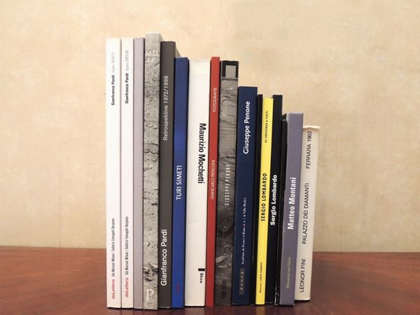 Quattordici libri su artisti del XX e XXI secolo  - Asta La Biblioteca d'arte di Laura Tansini - Maison Bibelot - Casa d'Aste Firenze - Milano