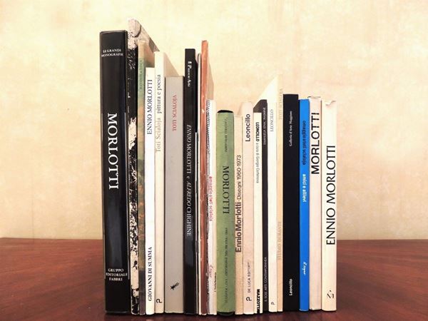 Twenty-one Art Books: Morlotti, Leoncillo, Scialoja and Other Artists  - Auction Laura Tansini's Art Library - Maison Bibelot - Casa d'Aste Firenze - Milano