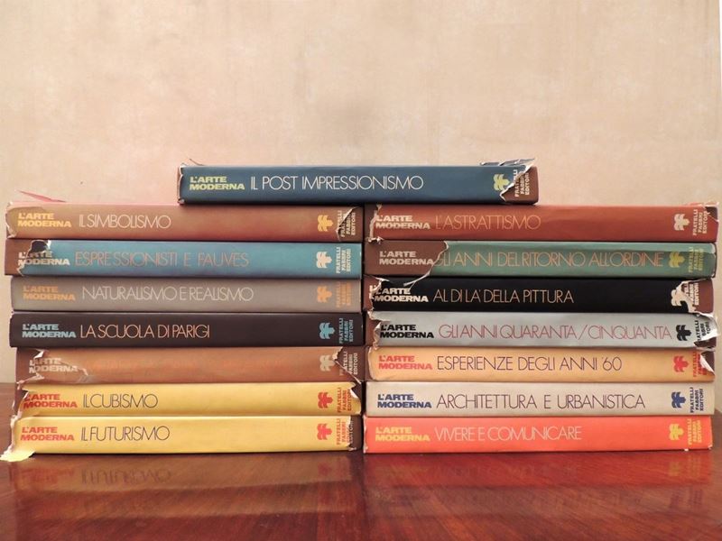 Quindici Libri della Collana "L'arte Moderna"