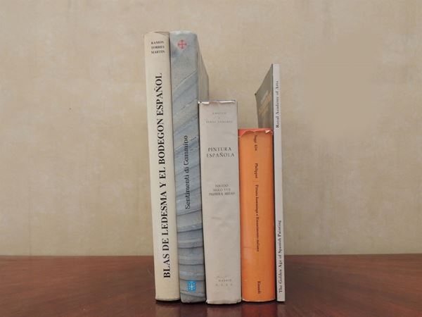 Cinque libri d'arte  - Asta La Biblioteca d'arte di Laura Tansini - Maison Bibelot - Casa d'Aste Firenze - Milano