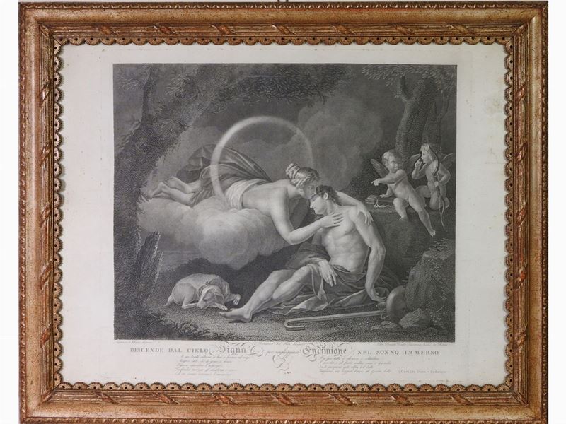 Pietro Bonato - Diana e Endimione Erminia e Tancredi