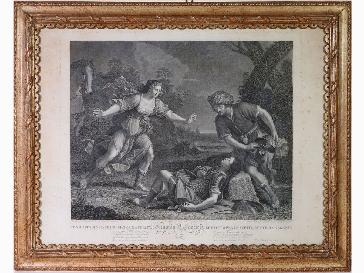 Pietro Bonato - Diana e Endimione Erminia e Tancredi
