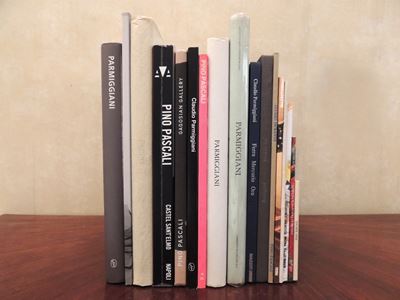 Undici Libri D'arte su Claudio Parmiggiani, Luciano Fabro e Pino Pascali