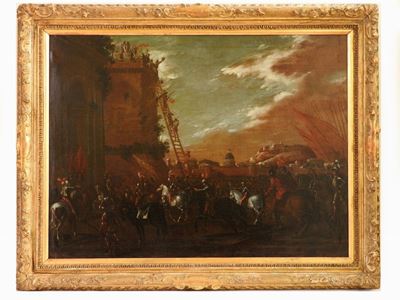 Scena di Assedio (presa di Roma del 1527)
