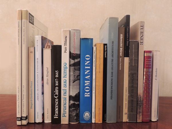Diciannove libri sull'arte dal XVI al XIX secolo  - Asta La Biblioteca d'arte di Laura Tansini - Maison Bibelot - Casa d'Aste Firenze - Milano