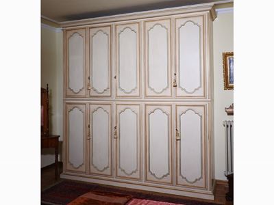 Armadio in Legno Laccato Avorio