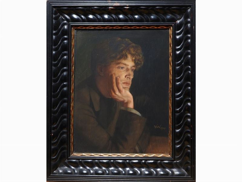 Scuola Franco-tedesca Dell'inizio del XX Secolo - Ritratto Maschile 1905