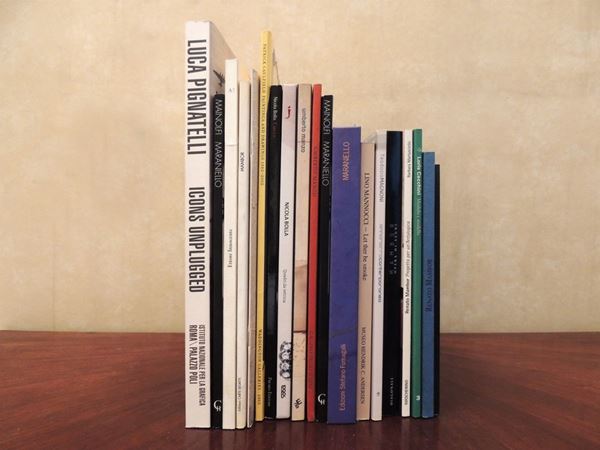 Nineteen Books on Contemporary Artists  - Auction Laura Tansini's Art Library - Maison Bibelot - Casa d'Aste Firenze - Milano