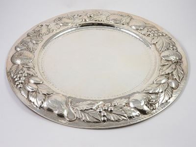 Vassoio Rotondo in Argento