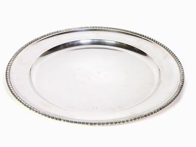 Vassoio Rotondo in Argento
