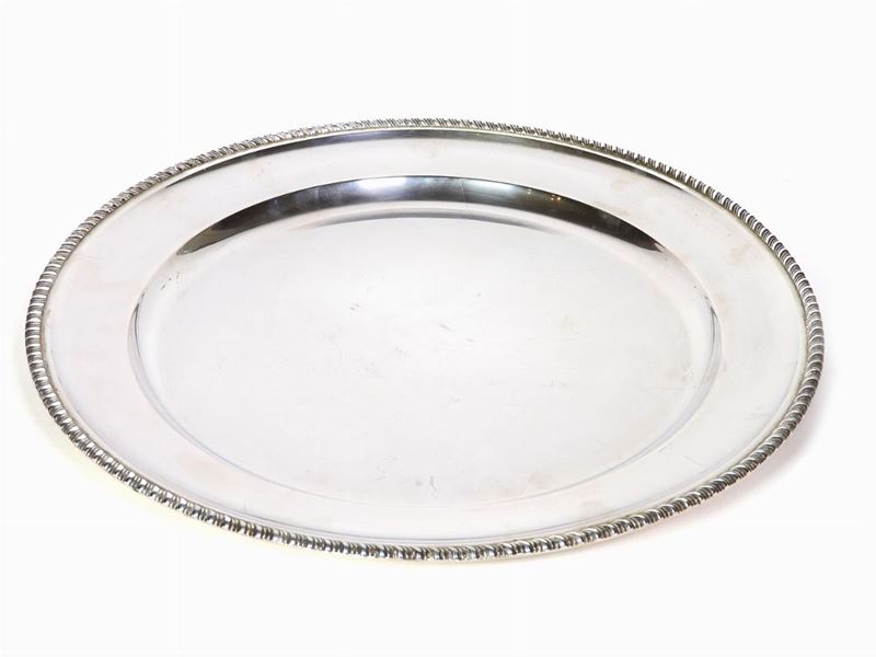 Vassoio Rotondo in Argento