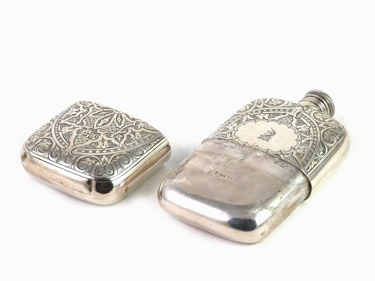 Fiaschetta da Liquore in Argento