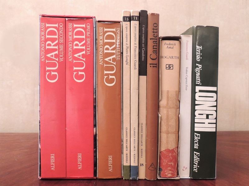 Dieci Libri Sull'arte Veneta nel XVIII Secolo: Guardi, Longhi e Canaletto