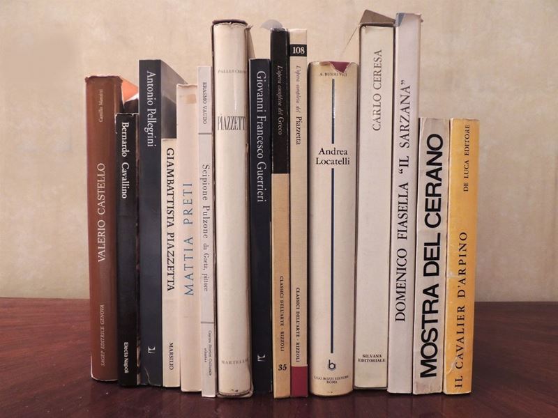 Quindici Libri su Artisti del Barocco e del Rococò
