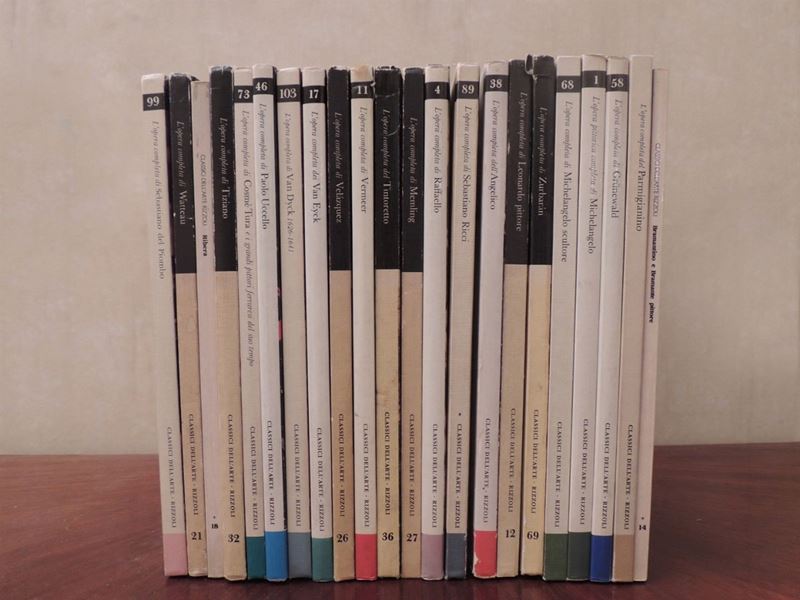 Ventidue Libri della Collana 'classici Dell'arte Rizzoli'