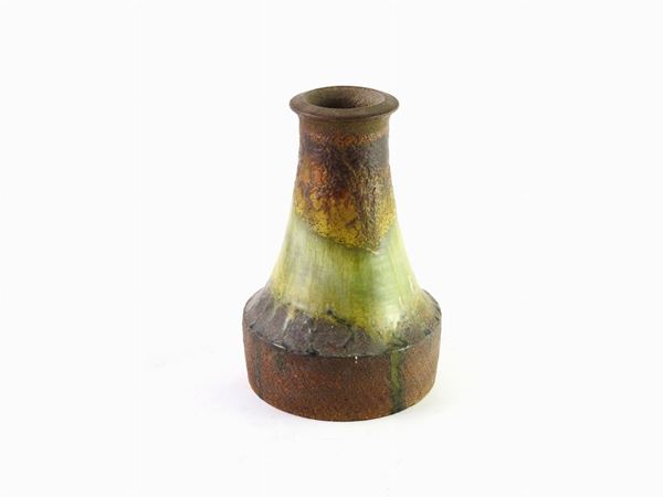 Marcello Fantoni : A Glazed Earthenware Vase  ((1915-2011))  - Auction House-Sale: Furniture, Old Master Paintings and Jewels from florentine house. - II - Maison Bibelot - Casa d'Aste Firenze - Milano