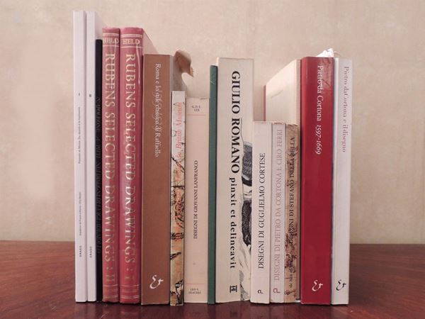 Sedici libri sul disegno dal XVI al XIX secolo  - Asta La Biblioteca d'arte di Laura Tansini - Maison Bibelot - Casa d'Aste Firenze - Milano
