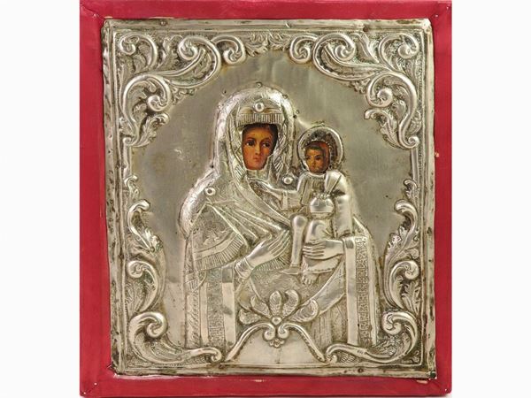 Russian Icon  - Auction House-Sale: Furniture, Old Master Paintings and Jewels from florentine house. - II - Maison Bibelot - Casa d'Aste Firenze - Milano