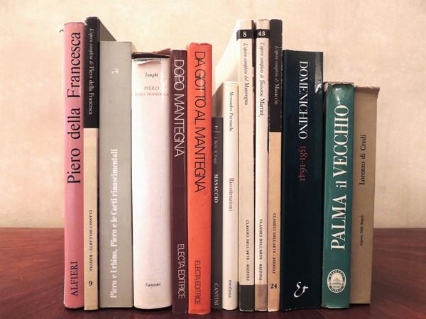 Fourteen Books on Old Master Painters  - Auction Laura Tansini's Art Library - Maison Bibelot - Casa d'Aste Firenze - Milano