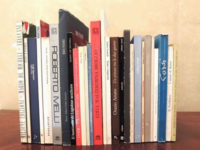 Ventitre Libri su Artisti del Novecento: Treccani, Spazzapan, Ligabue, Purificato e Altri