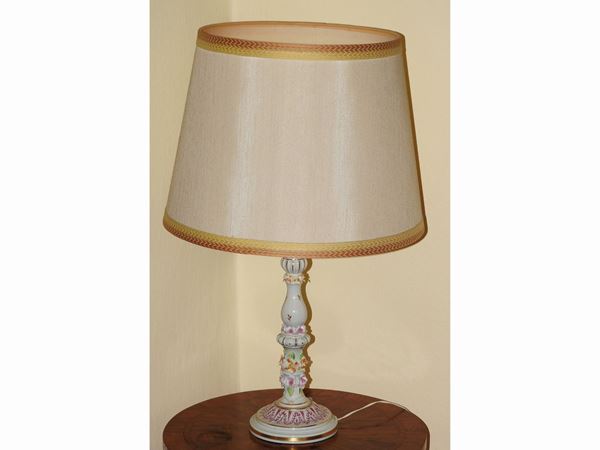 A Porcelain Table Lamp