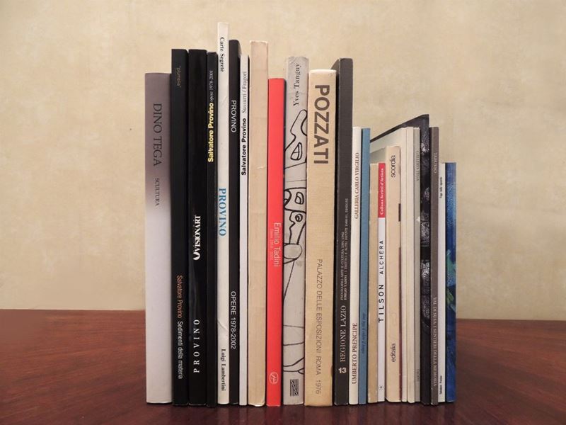 Diciannove Libri su Artisti Moderni e Contemporanei: Salvatore Provino, Dino Tega e Altri