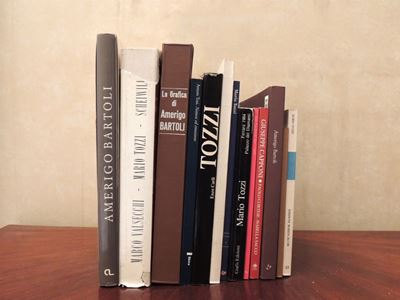 Tredici Libri su Pittori del XX Secolo: Mario Tozzi, Luigi Bartolini, Amerigo Bartoli e Altri