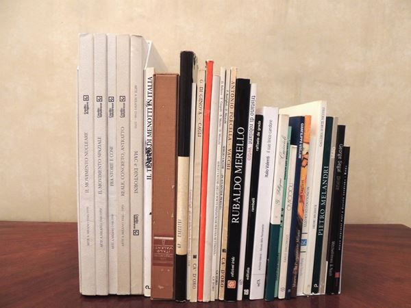 Trenta libri sull'arte moderna e contemporanea  - Asta La Biblioteca d'arte di Laura Tansini - Maison Bibelot - Casa d'Aste Firenze - Milano