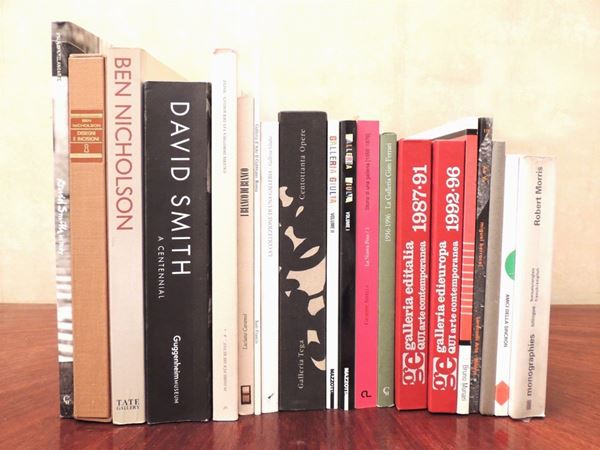 Twenty Modern and Contemporary Art Books  - Auction Laura Tansini's Art Library - Maison Bibelot - Casa d'Aste Firenze - Milano