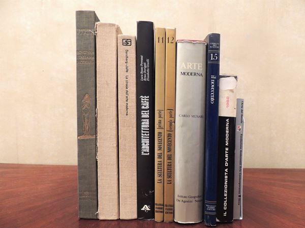 Nine Modern and Contemporary Art Books  - Auction Laura Tansini's Art Library - Maison Bibelot - Casa d'Aste Firenze - Milano